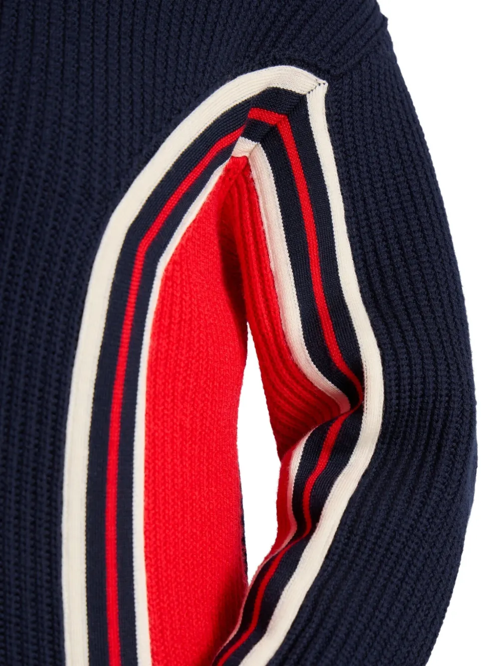 Fusalp Mirala colour-block sweater Blauw