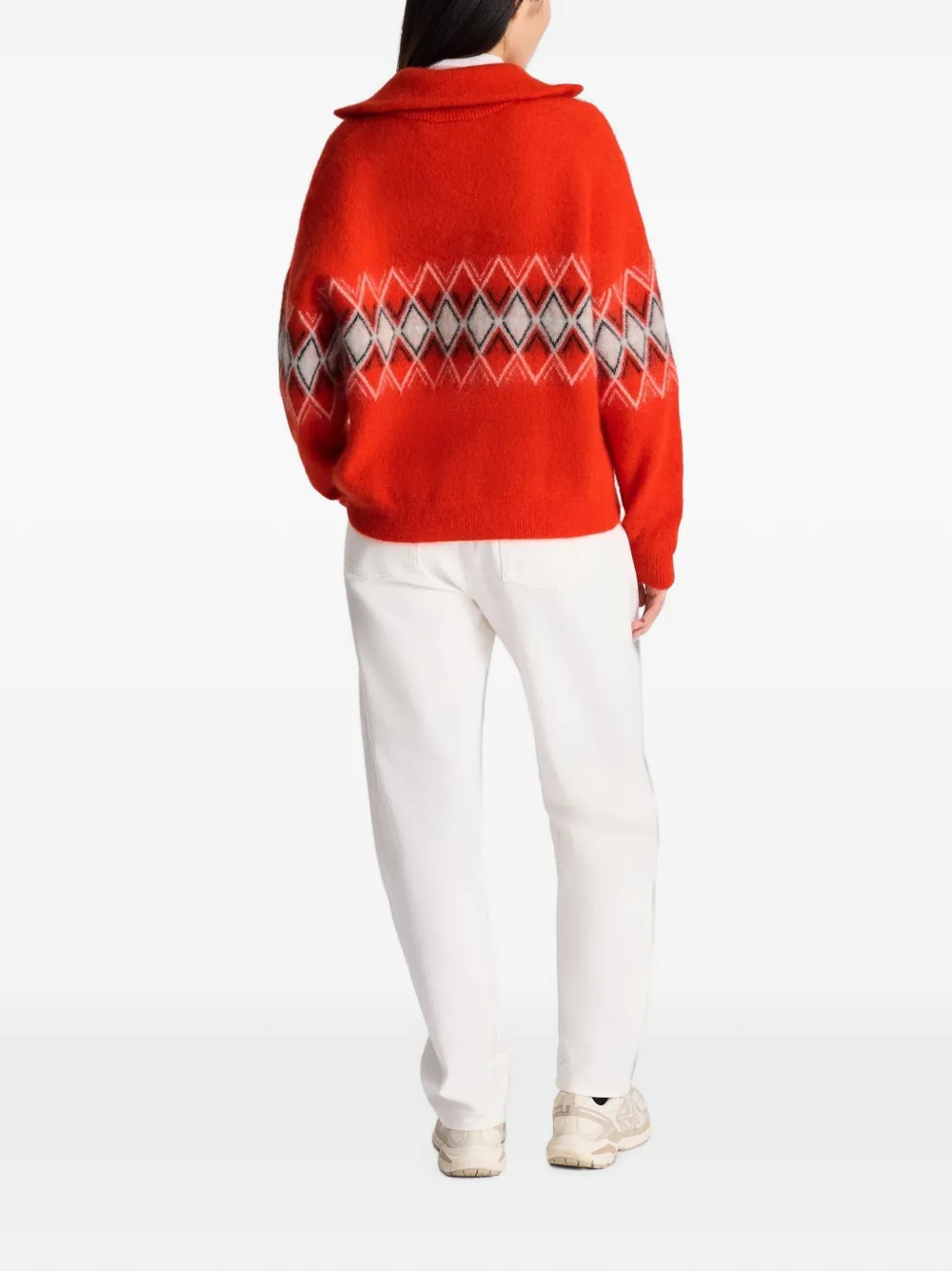 Fusalp Mireva Sweater in Red, view 3