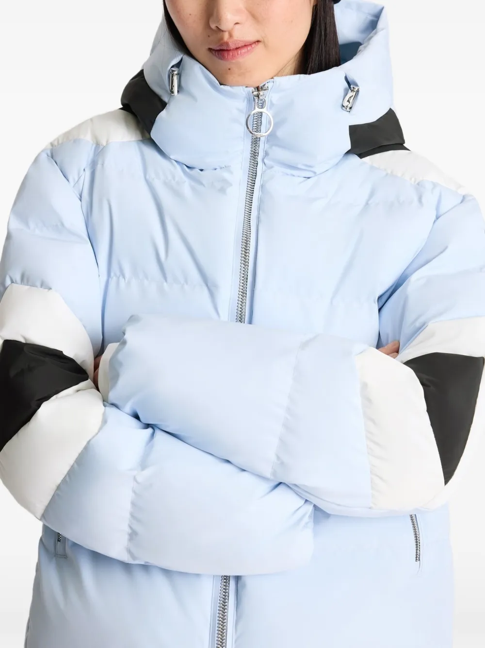 Fusalp Charloy ski-jack met colourblocking Blauw