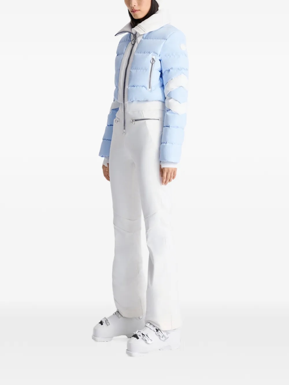 Fusalp Clarisse quilted ski suit Wit