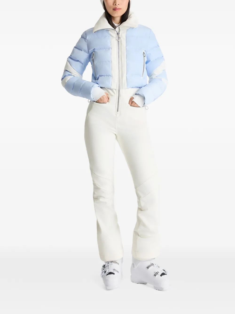 Fusalp Clarisse quilted ski suit - Weiß