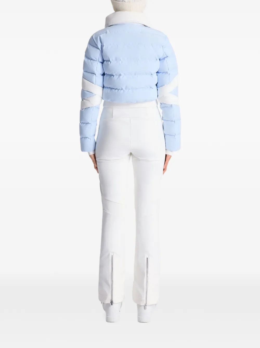 Fusalp Clarisse quilted ski suit Wit