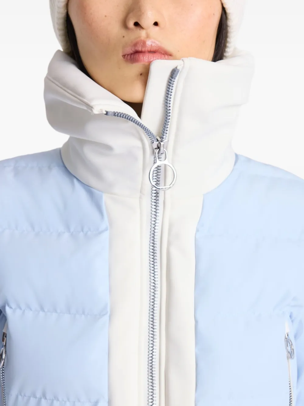 Fusalp Clarisse quilted ski suit Wit