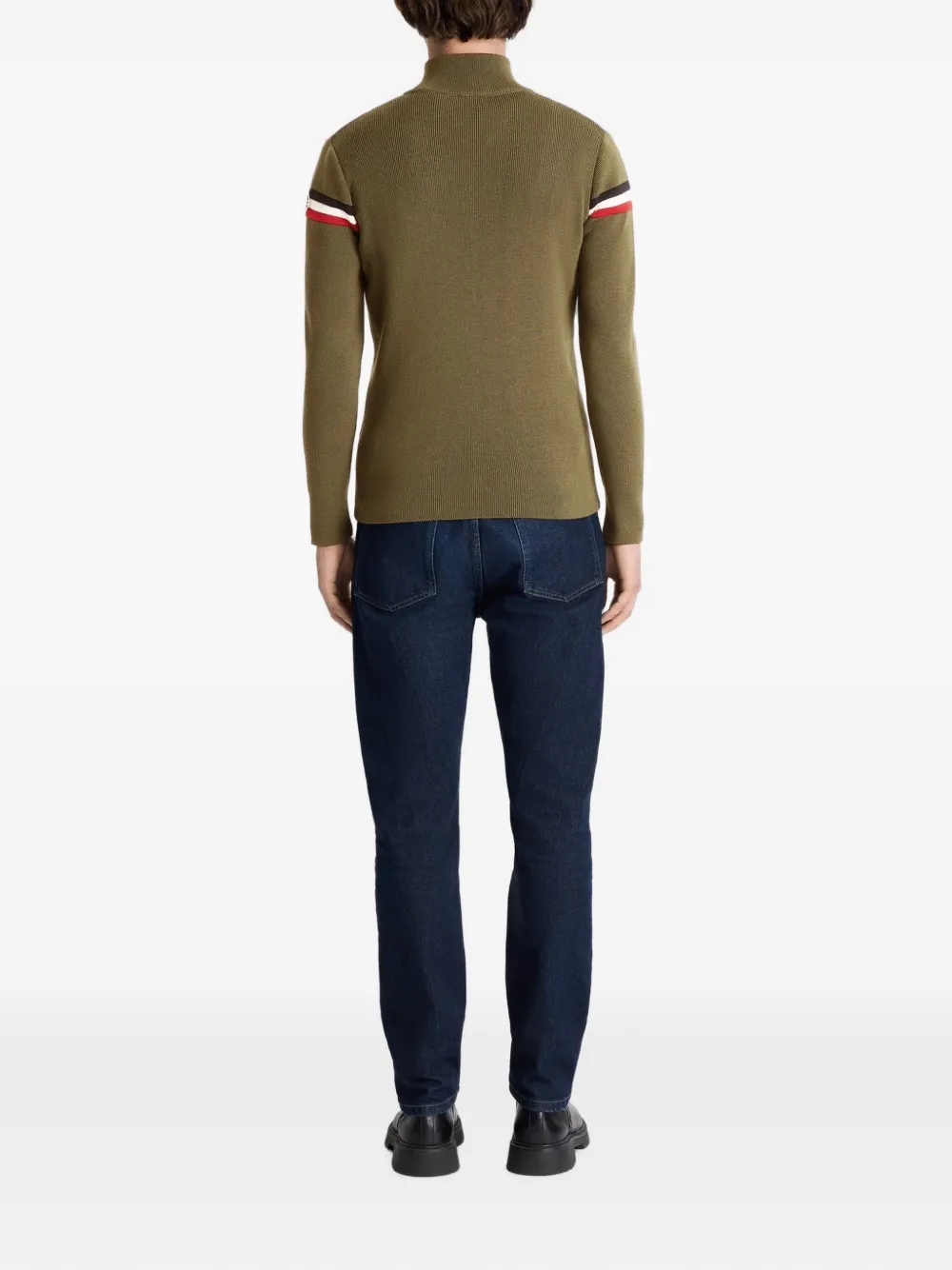 Fusalp Wengen zip-neck sweater Groen