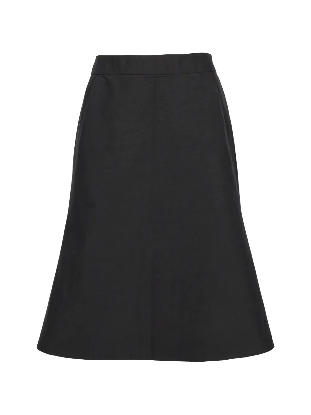 Moschino Pre-Owned jupe trapèze à empiècements - Noir