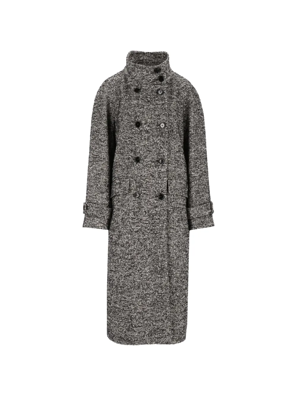 Dolce & Gabbana double-breasted martingale coat - Grigio