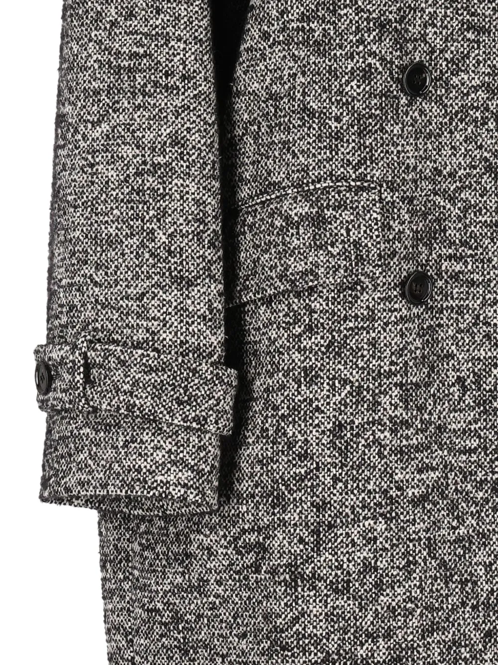 Dolce & Gabbana double-breasted martingale coat Grijs