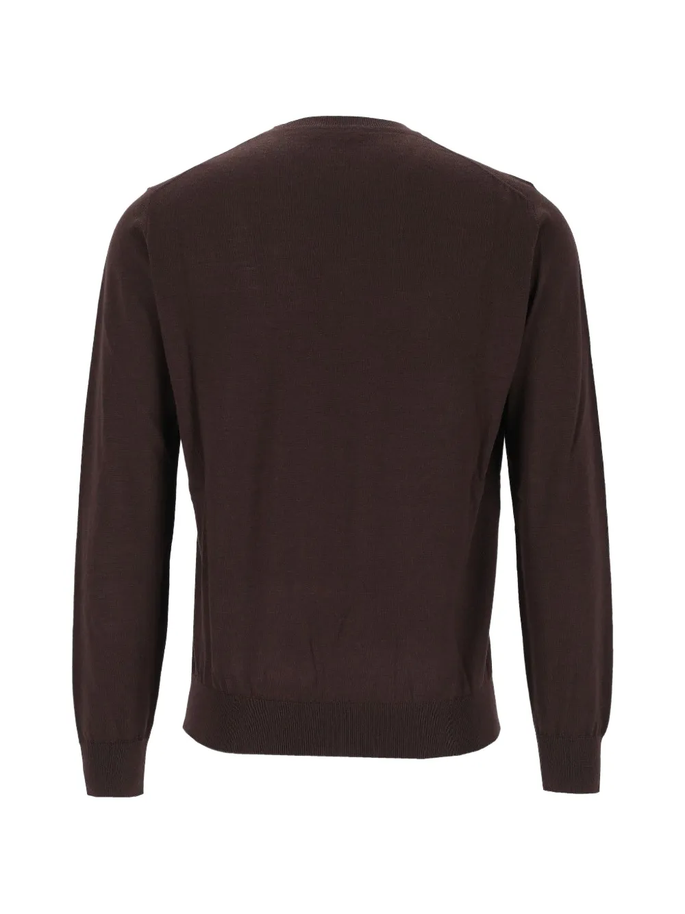 ALPHA STUDIO crew-neck long-sleeve sweater Bruin
