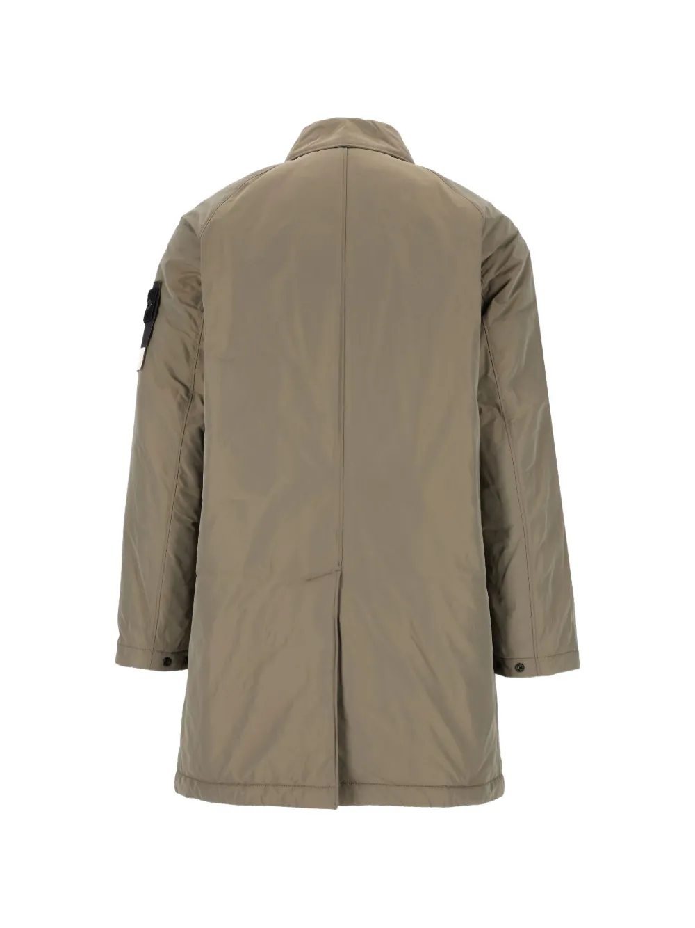 Stone Island 7100002 Micro Twill gewatteerde jas Beige