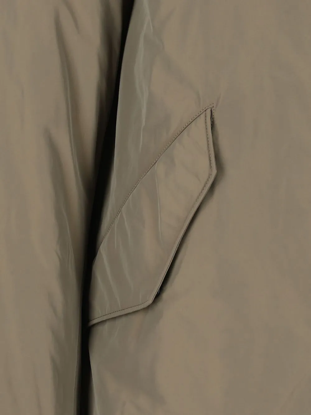 Stone Island 7100002 Micro Twill gewatteerde jas Beige