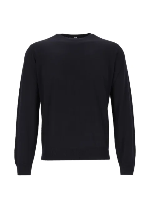 ALPHA STUDIO crew-neck ribbed-trim sweater