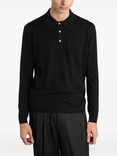 Low Brand K153 long-sleeve polo shirt