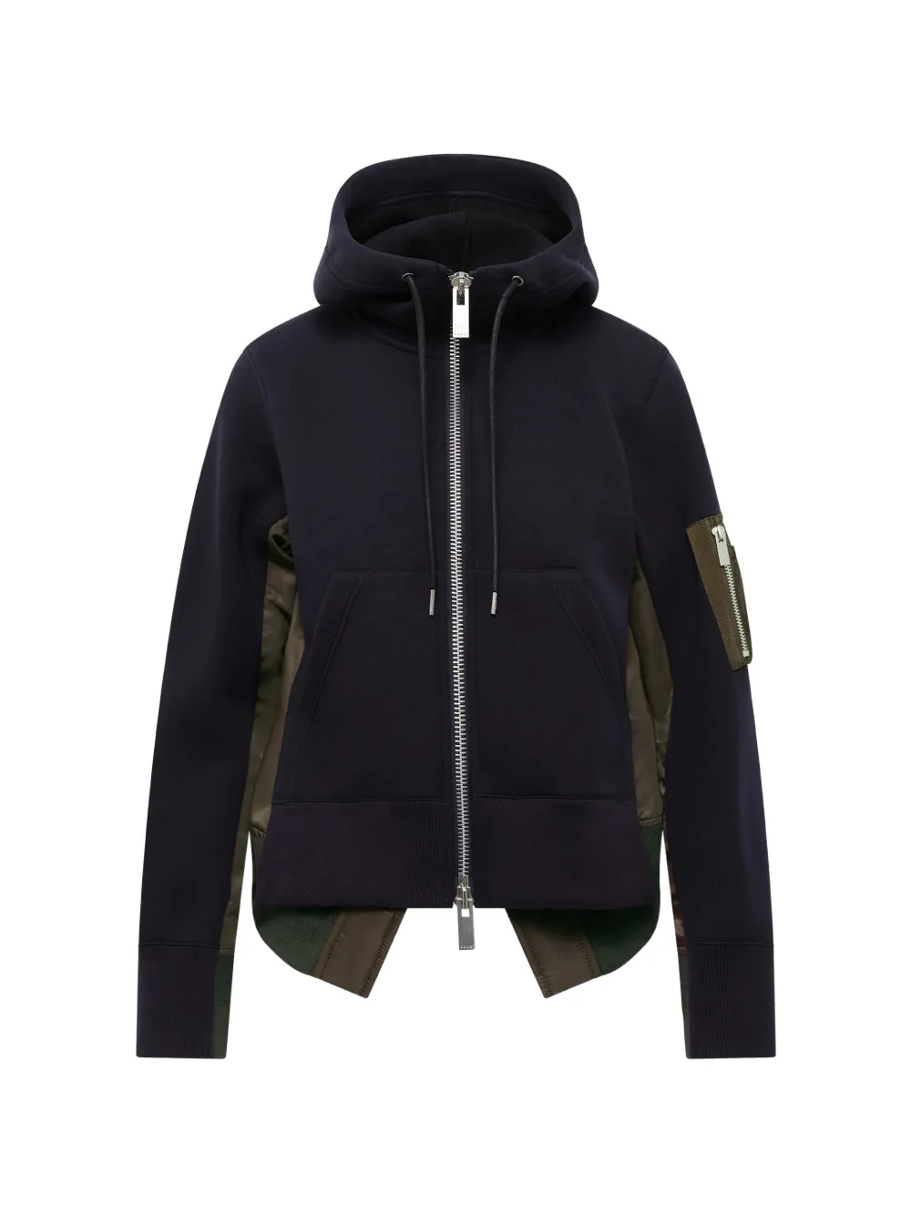 sacai Runway Sponge Sweat hoodie - Blau