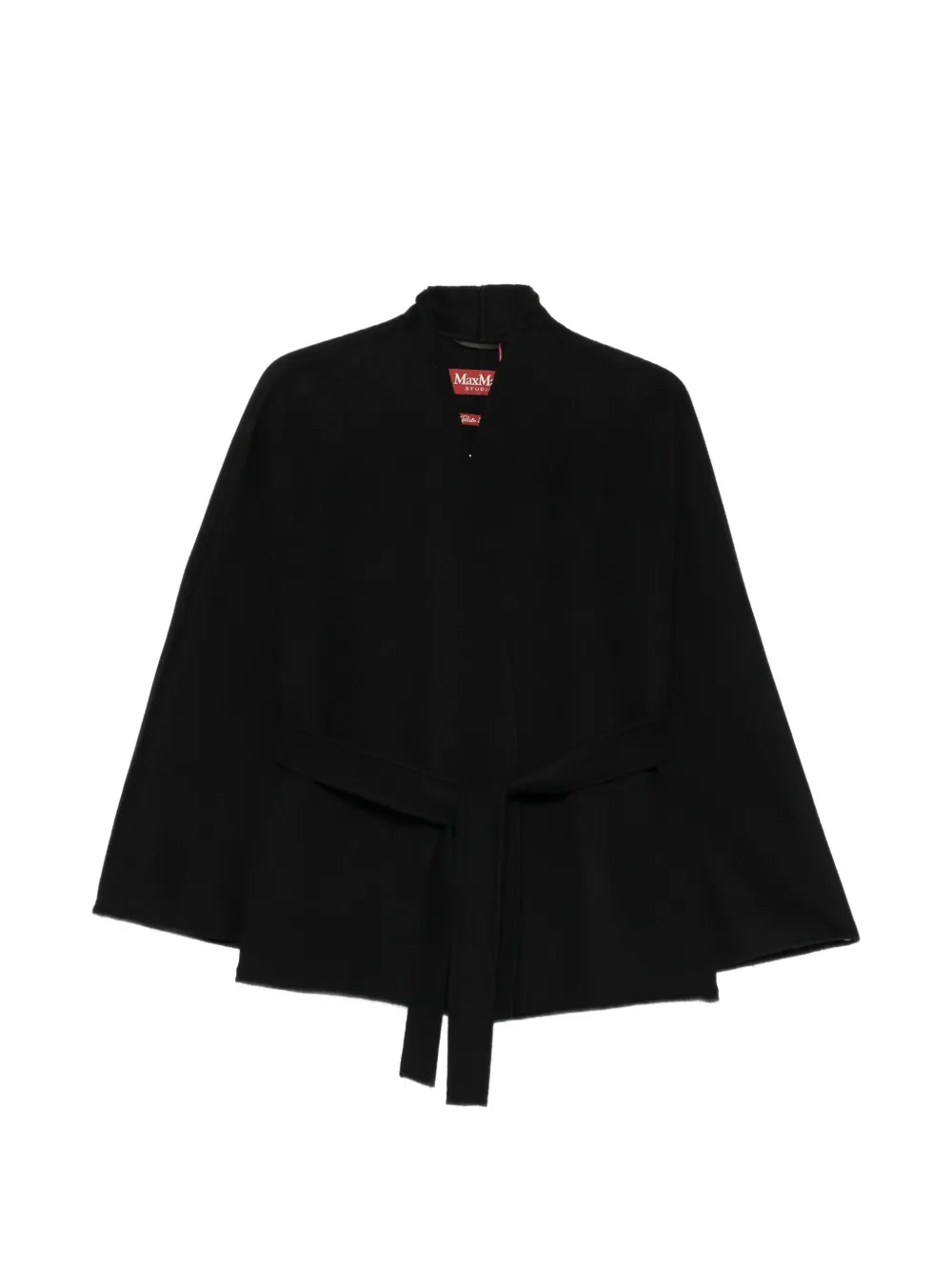 Max Mara Forte belted coat - Schwarz