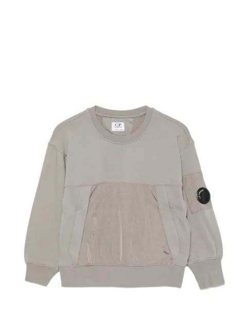 C.P. Company Kids Lens-detail panelled sweatshirt
