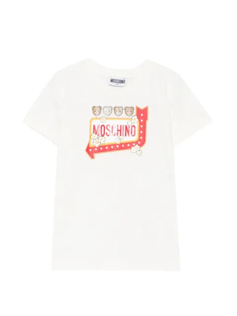 Moschino Kids Teddy Bear graphic-print T-shirt