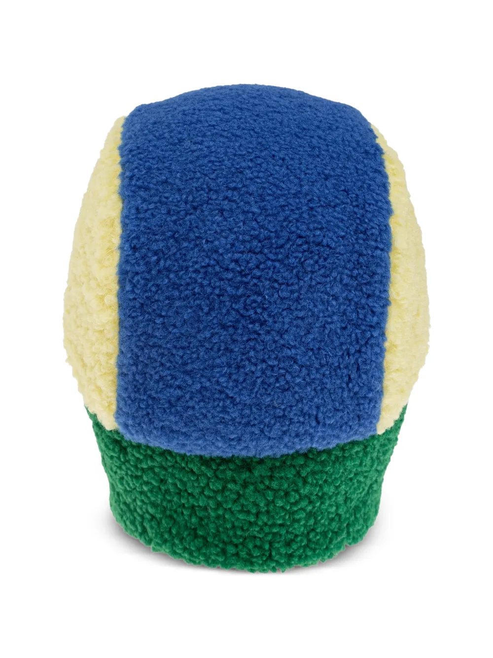 Bobo Choses Fleece muts met logo-patch Blauw