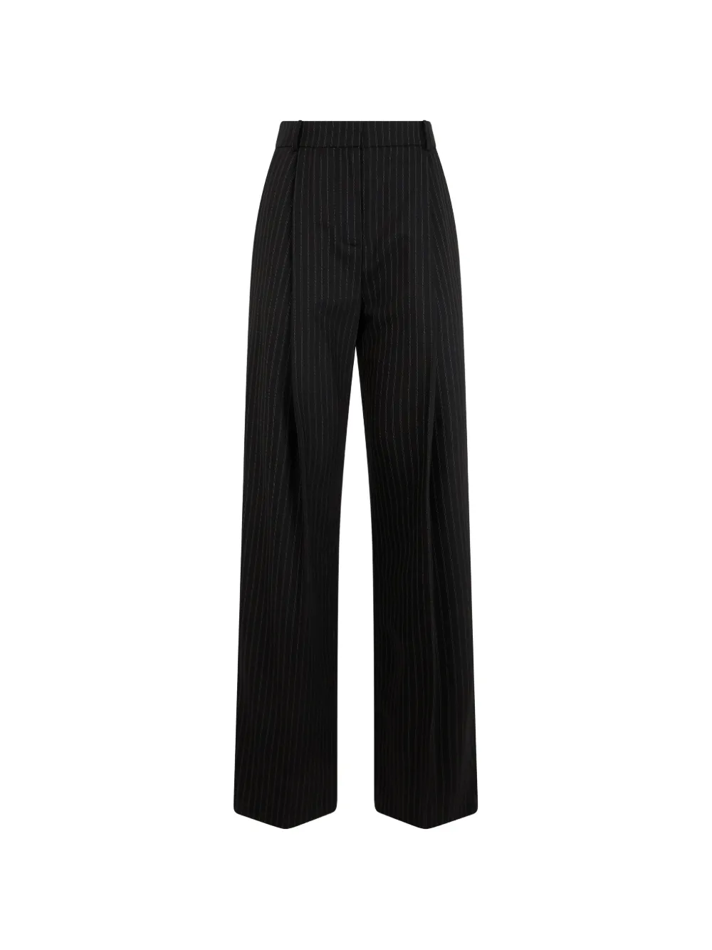 Elisabetta Franchi pinstripe wide-leg trousers - Noir Elisabetta Franchi pinstripe wide-leg trousers - Noir