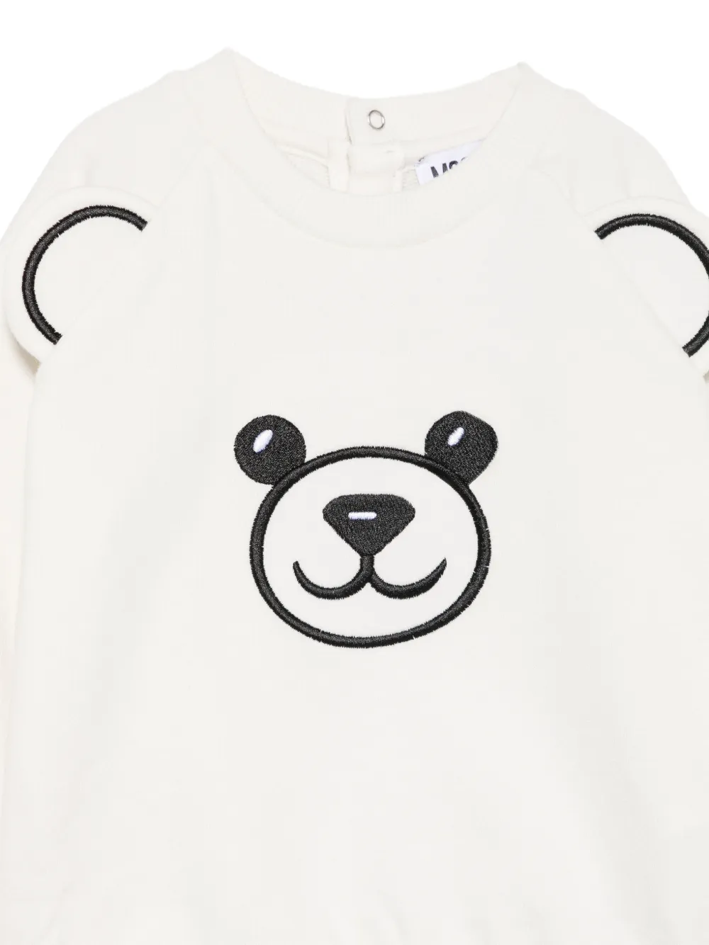 Moschino Kids Sweater met teddybeerpatch Wit