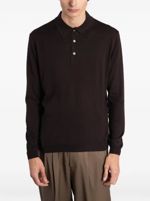 Low Brand long-sleeve polo shirt