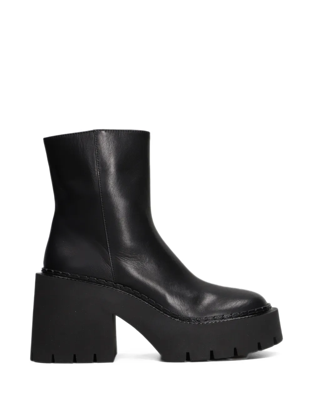 Vic Matie L10 Bobby Platform Ankle Boots In Multi
