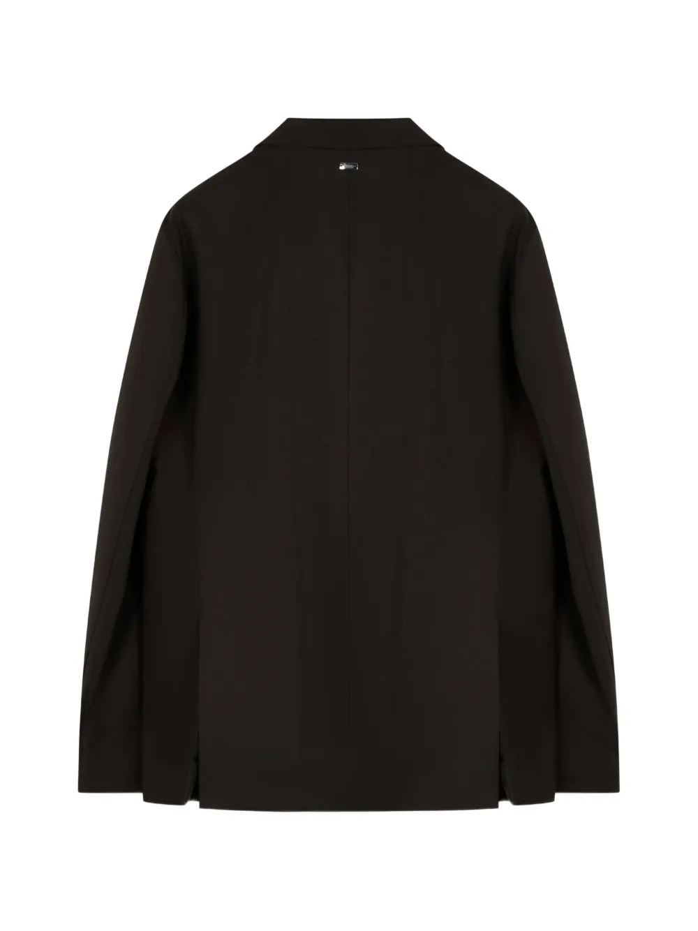 Herno logo-plaque blazer Bruin