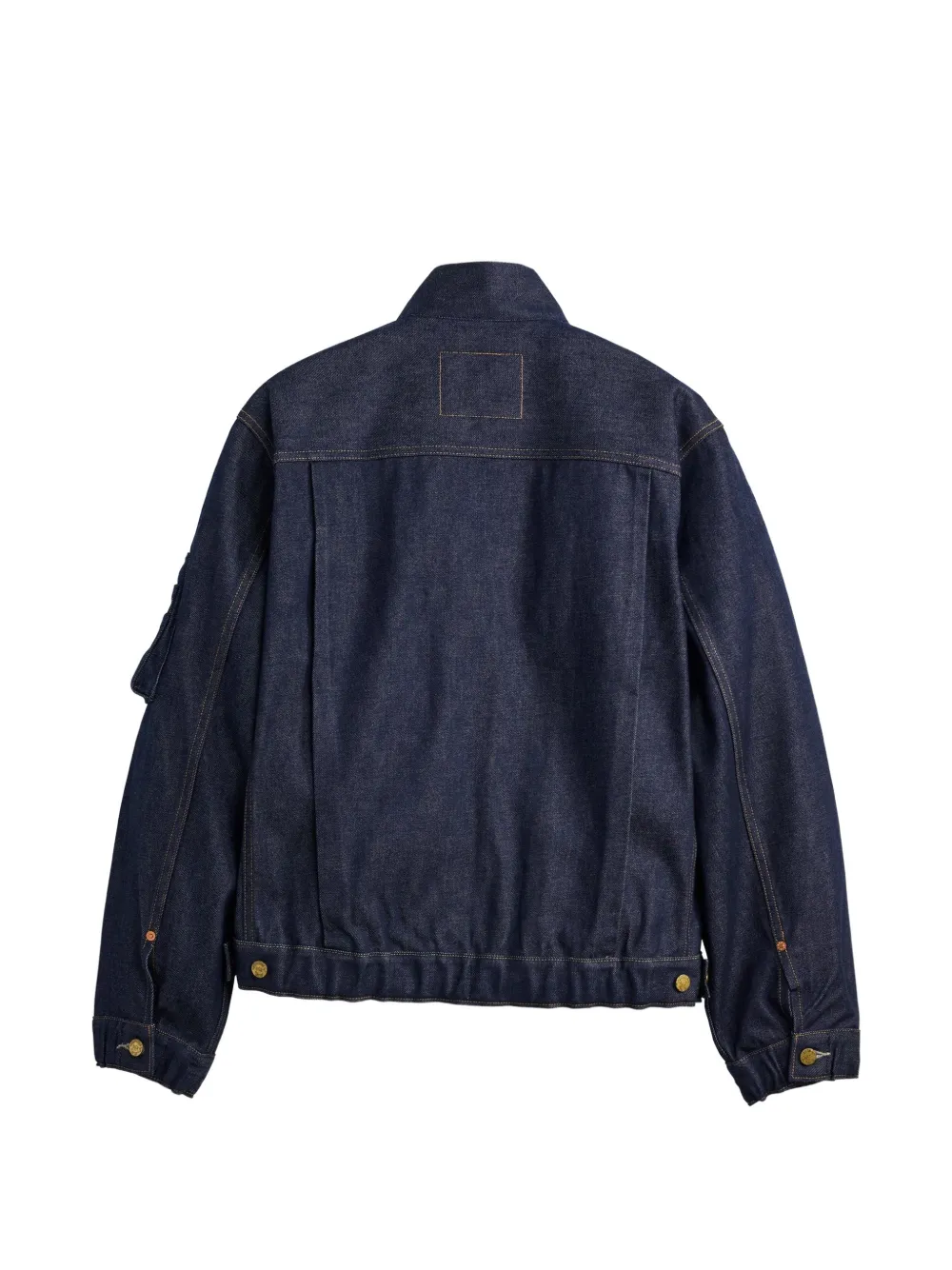 sacai x Levi's flap-pocket denim jacket Blauw