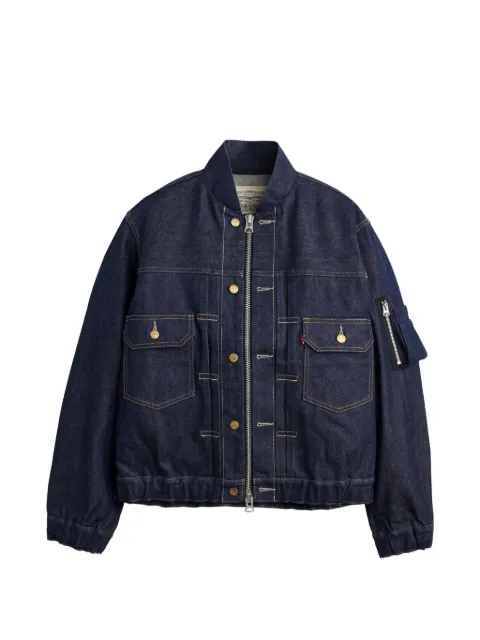 sacai x Levi's flap-pocket denim jacket