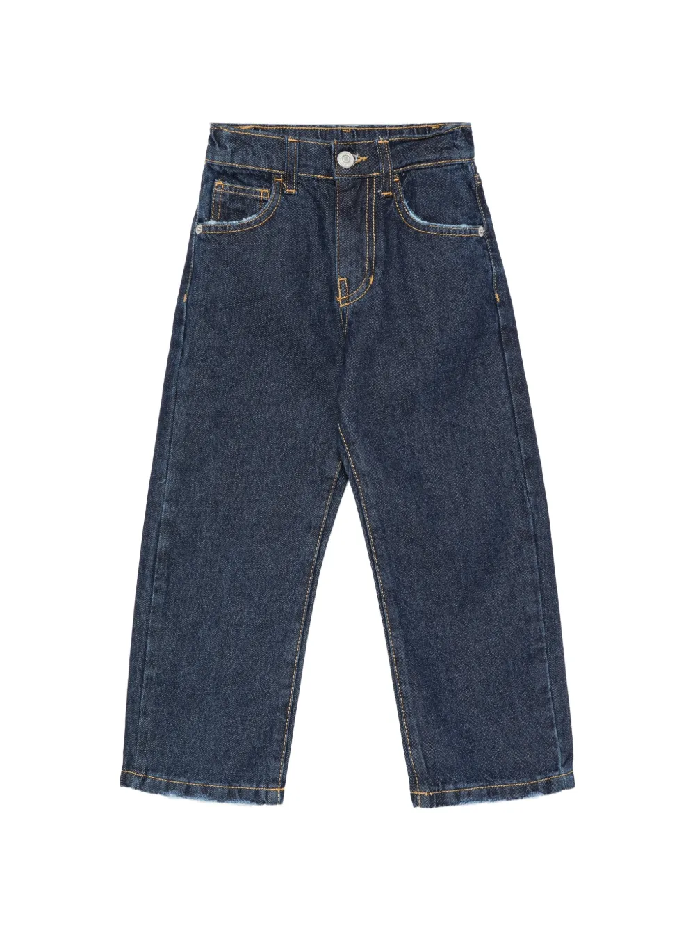 Paolo Pecora Kids faded-effect distressed jeans - Blu