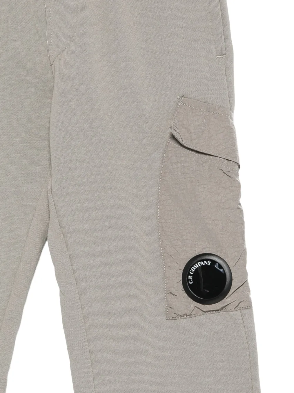 C.P. Company Kids Lens-detail track pants Grijs
