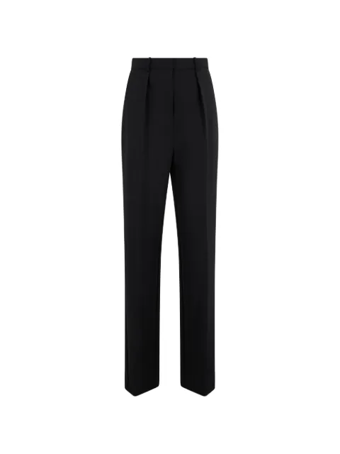 Elisabetta Franchi pantalones con bolsillos y solapa