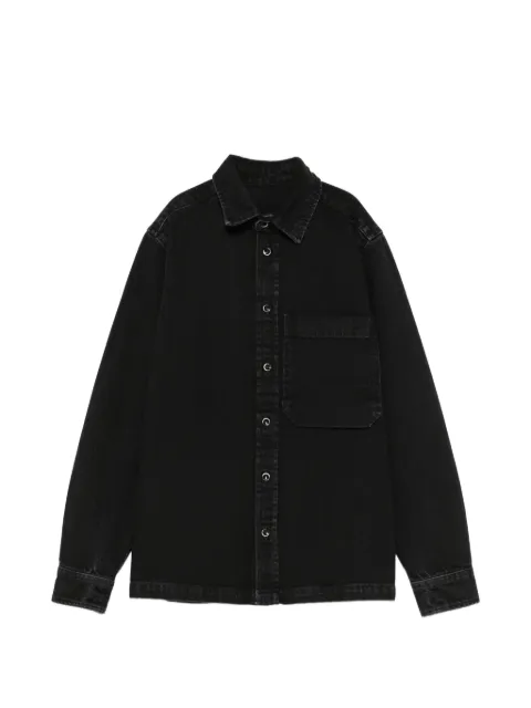 Nine In The Morning J-Jonas faded-effect chest-pocket shirt