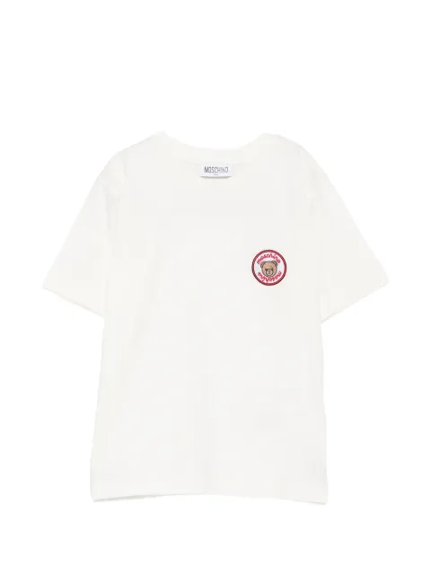 Moschino Kids Teddy Bear-patch T-shirt