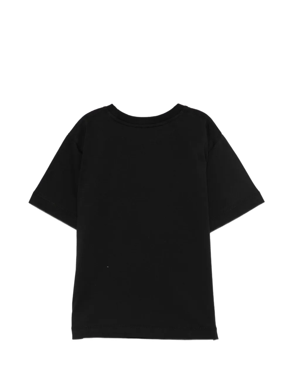 Moschino Kids T-shirt met Teddy Bear-patch Zwart