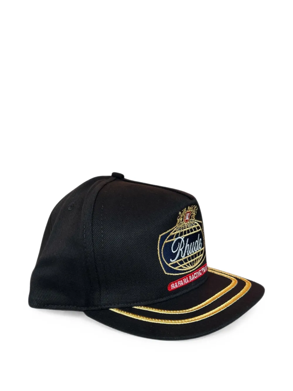 RHUDE Safari Crest honkbalpet Zwart