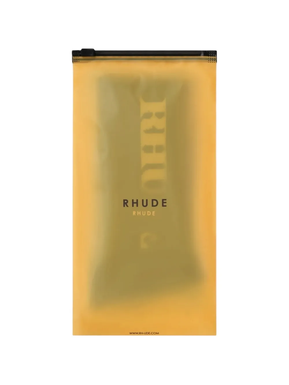 RHUDE Dinero sokken met logo-intarsia Zwart