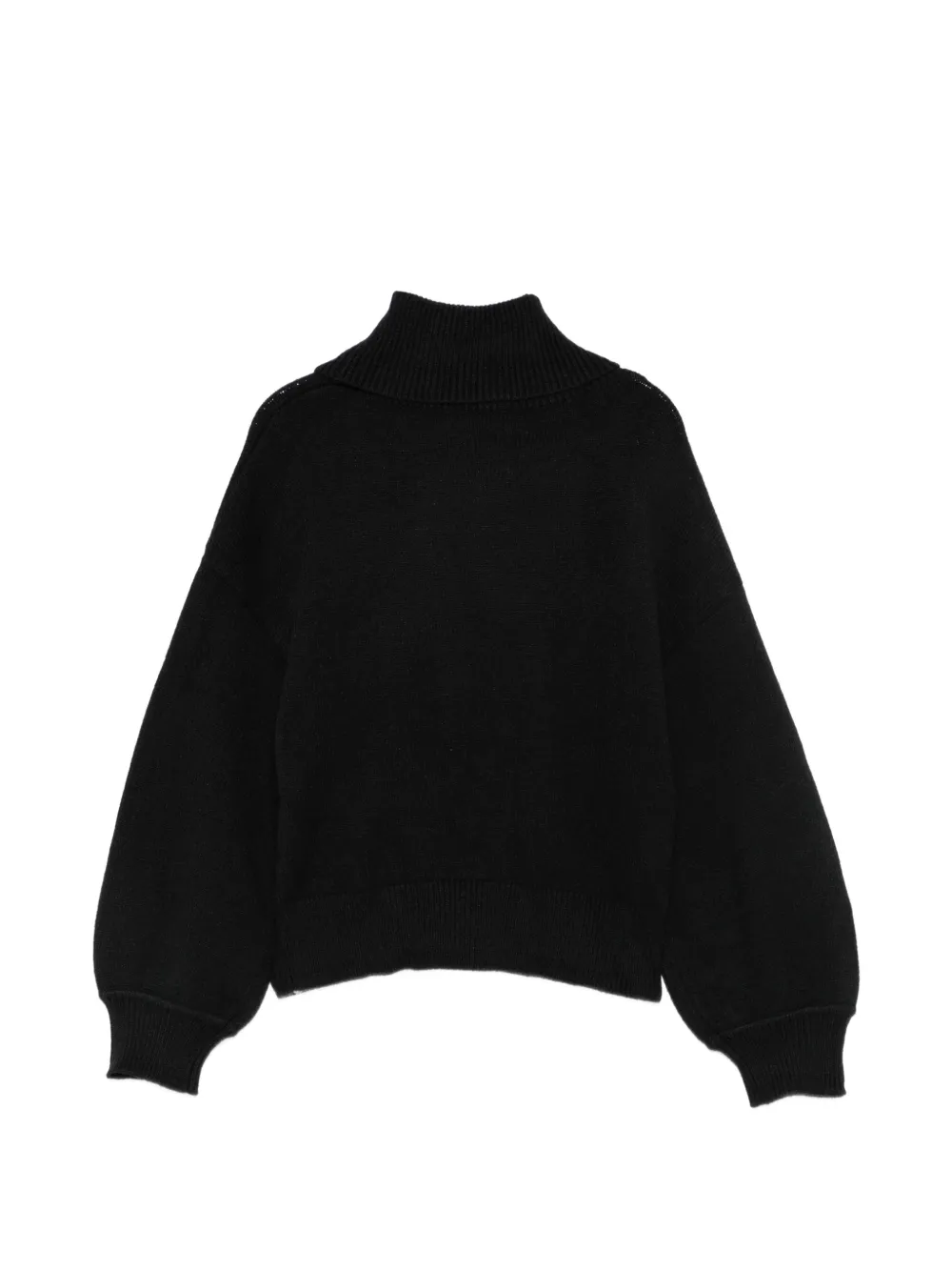 Moschino Kids Teddy Bear trui met hart-intarsia Zwart