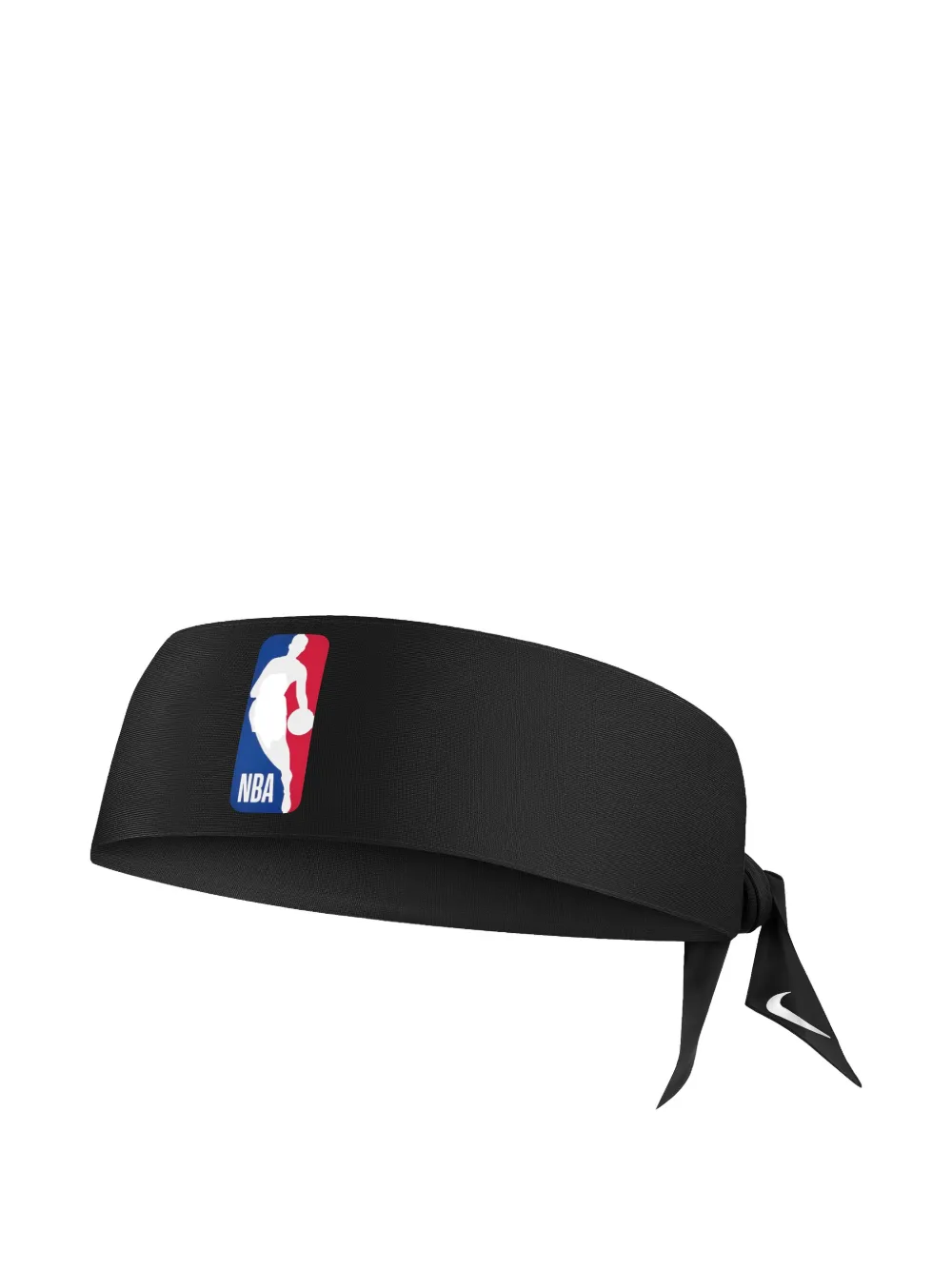 Nike NBA logo-print headband - Nero