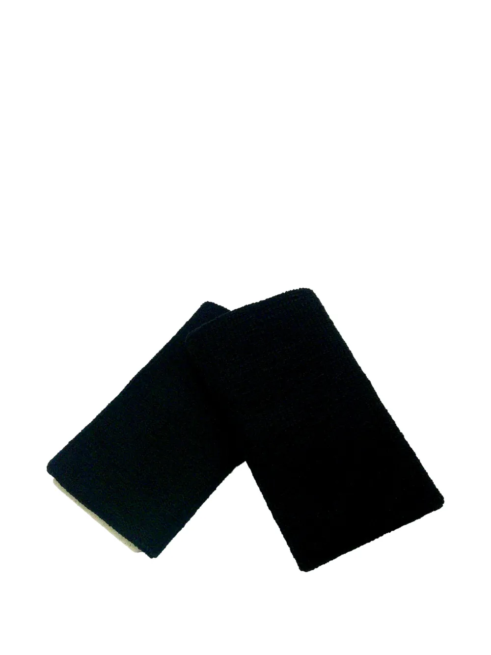 Nike Premier logo-embroidered wristbands Zwart