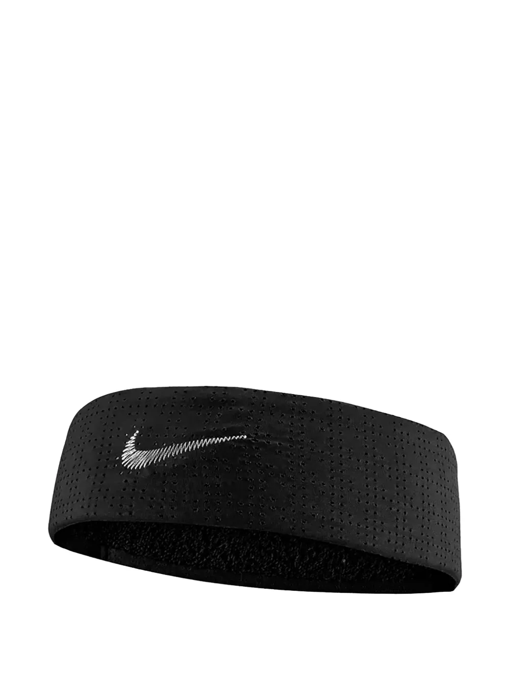 Nike Fury Terry headband Zwart