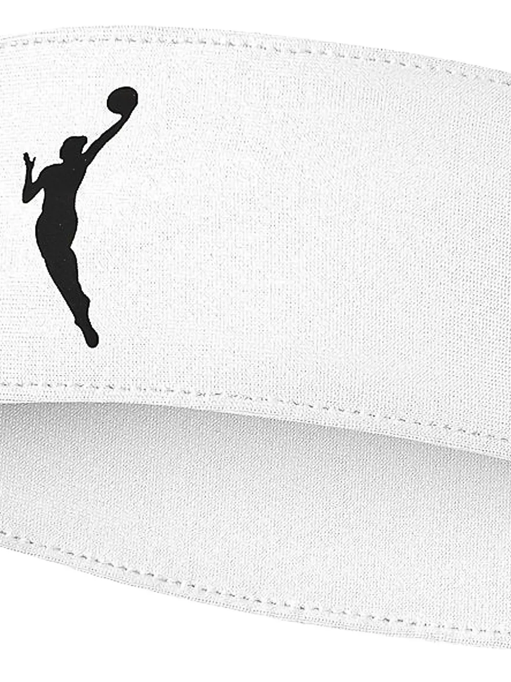 Nike WNBA logo-print head tie Wit
