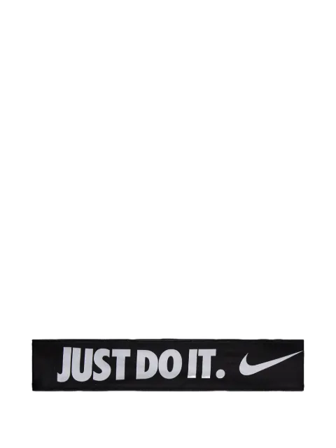 Nike slogan-print headband