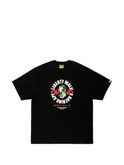 A BATHING APE® X Liberty Walk ABC Camo T-shirt