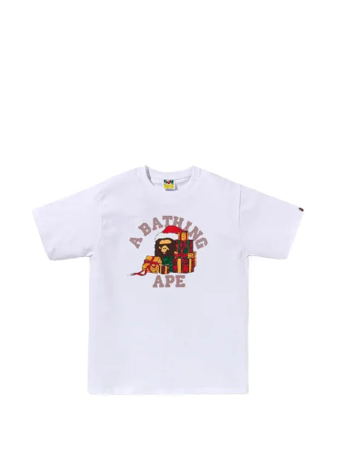 A BATHING APE® Present Box College T-Shirt