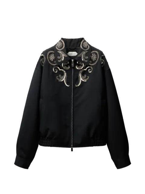 Versace sequin-embellished jacket