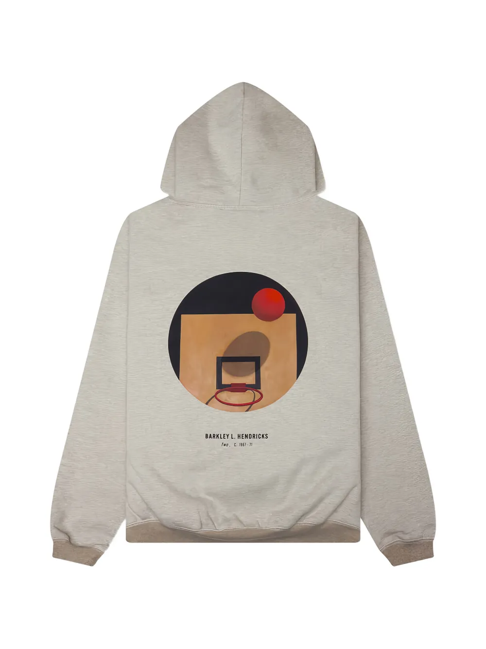 FEAR OF GOD ESSENTIALS NBA x Barkley Hendricks 90s hoodie Grijs
