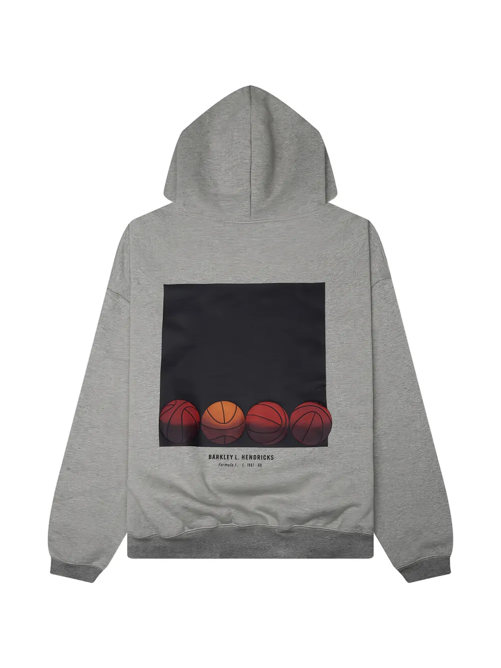 FEAR OF GOD ESSENTIALS NBA x Barkley Hendricks 90s hoodie Grijs