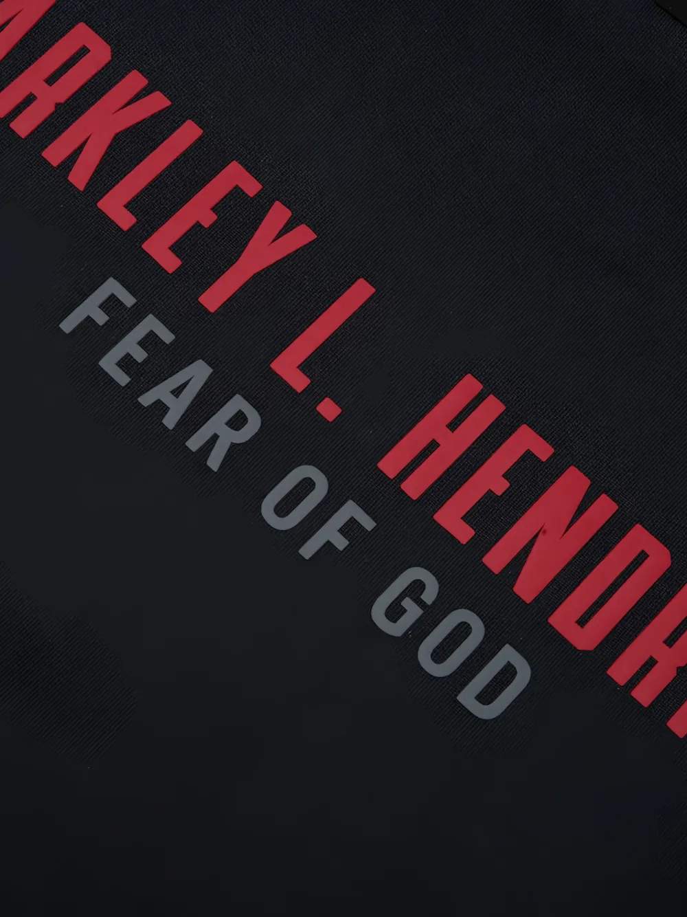 FEAR OF GOD ESSENTIALS NBA x Barkley Hendricks trui Zwart