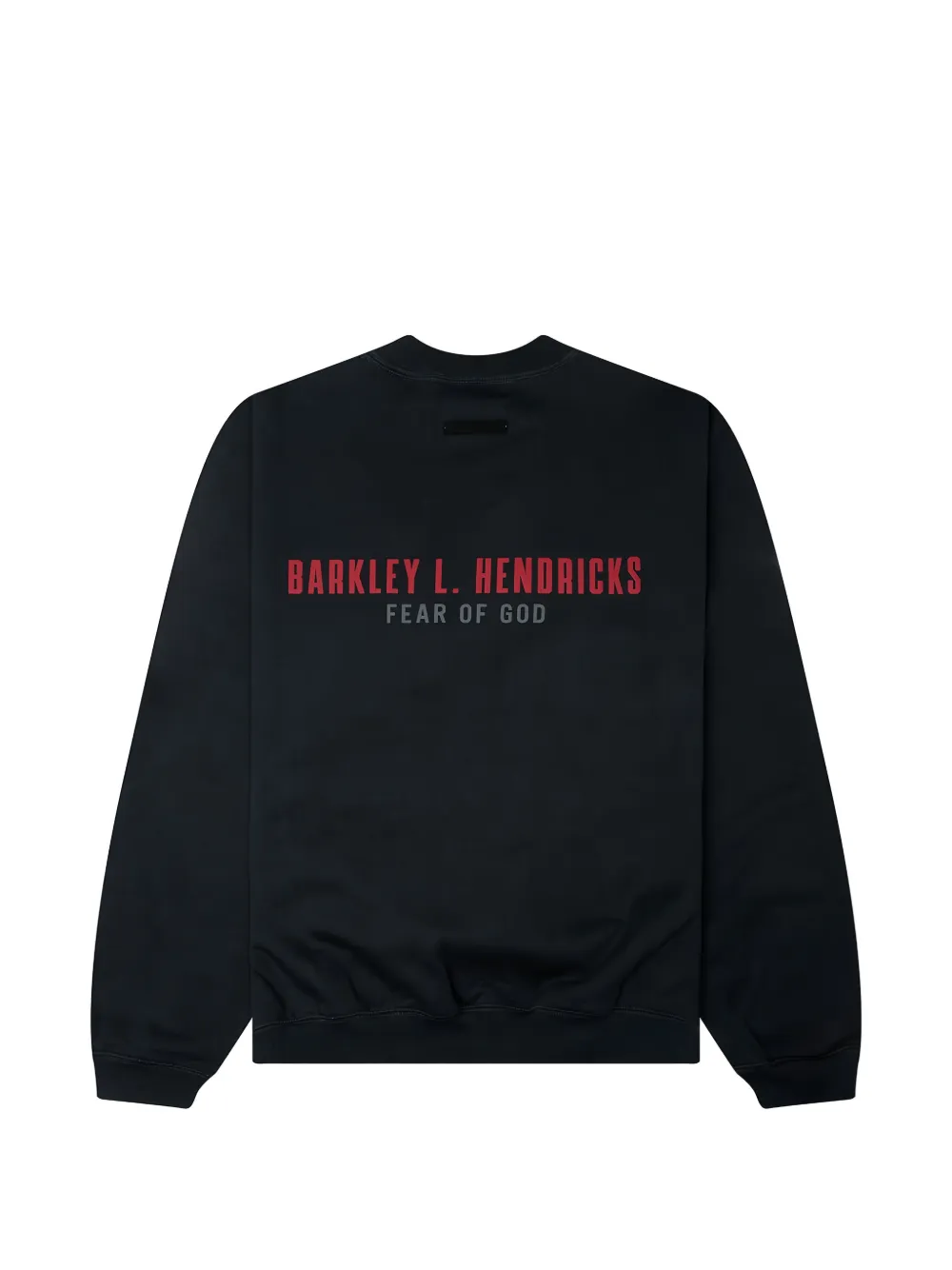 FEAR OF GOD ESSENTIALS NBA x Barkley Hendricks trui Zwart