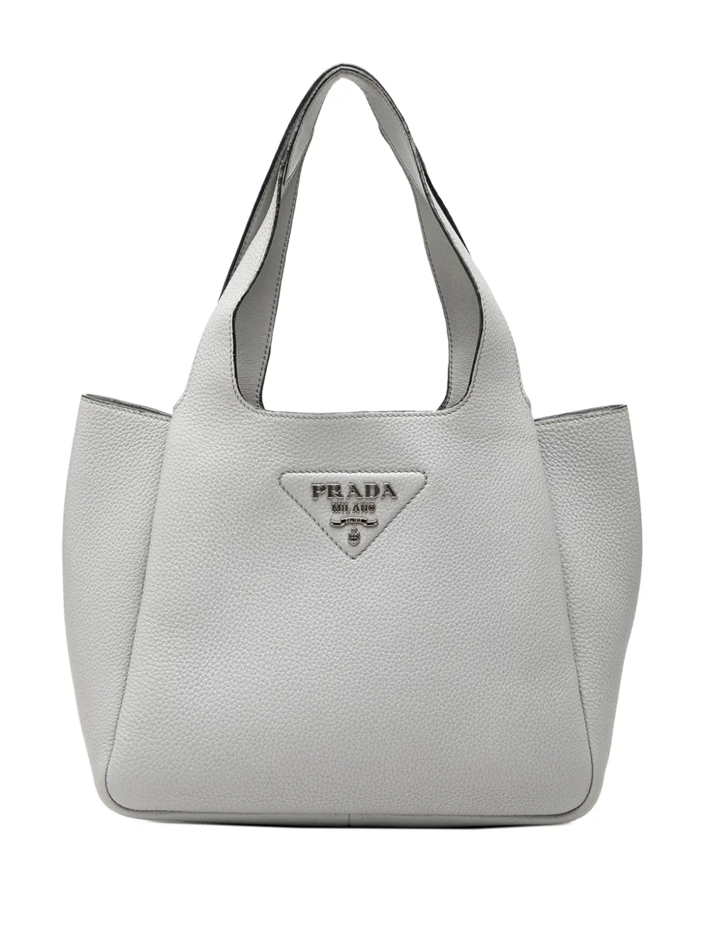 Prada Pre-Owned 2013-2026 Small Vitello Daino Dynamique handbag - Grau